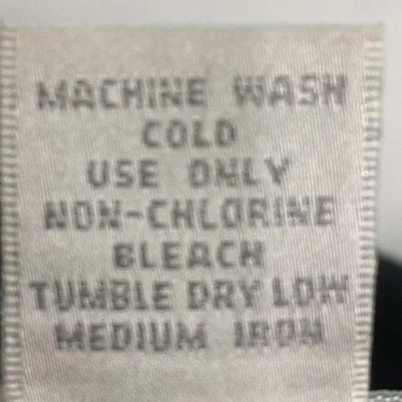 Jordan Black/White Floral Linen Blend Two Piece Set Size L - Picture 8 of 8